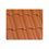 Teja Concreto Mediterránea 44 x 30 cm Terracota