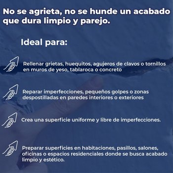 Resanador de Muros Presto Filler 946 ml