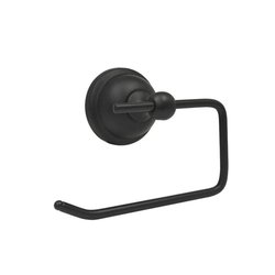 Porta Papel de Rollo Higiénico Acabado Negro Rugo PR80N