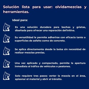 Reparador Asfáltico en Frío