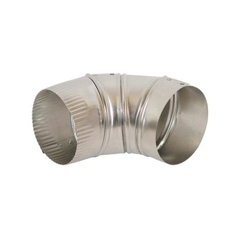 Codo Aluminio 4 x 90 grados Secadora Extractor Coflex