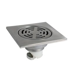 RESUMIDERO CUADRADO ANTICUCARACHAS 4X4 AC INOX