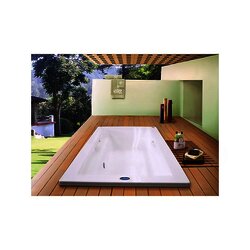 Tina Art Deco Lujo Formacryl 180x120x441.5 cm Blanco con Hidro