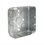 Caja Cuadrada Galvanizada Reforzada 6x6