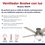 Ventilador Anslee LP Plata mate 46 pulg Hunter