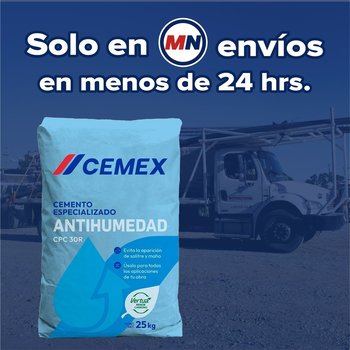Cemento Gris Monterrey 25 kg Antihumedad