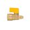 Llave Gas Control Recta 1/2 x 3/8 pulg Flare