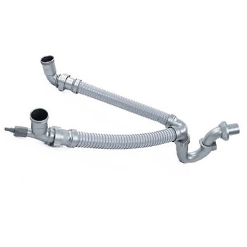 Trampa Flexible Para Fregadero Doble Tarja Coflex