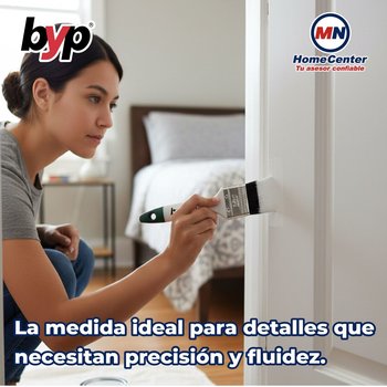 Brocha Byp de cerda natural La Regia 1½" pulgada