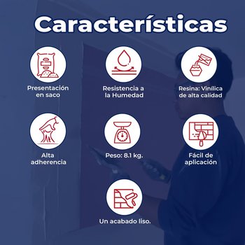 Compuesto de Secado Controlado EASY SET 45 Minutos P.Rey 8.1 KG