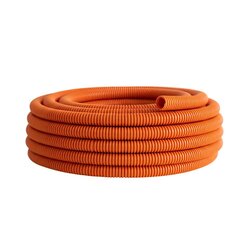 Poliducto naranja corrugado con guia 19 mm 3/4 10 metros