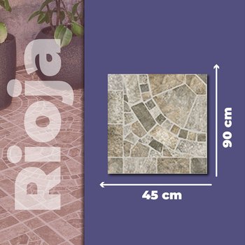 Piso Rioja Gris Daltile Optima 37 x 37 cm