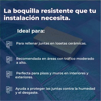 Boquilla Con Arena Bexel Color Acero 10 KG