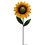 Estaca decorativa para jardín figura Girasol 1.06 M