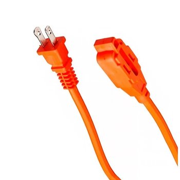 Extensión Eléctrica Volteck Naranja 4 m