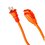 Extensión Eléctrica Volteck Naranja 4 m