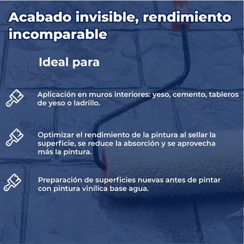 Sellador Vinílico Transparente Sherwin Williams 1 L