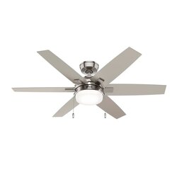 Ventilador Hunter Toledo 52 Pulgadas Niquel Cepillado