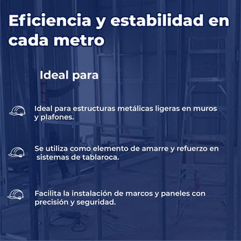 Canal de Amarre Panel Rey Calibre 26 9.20X3.05 M