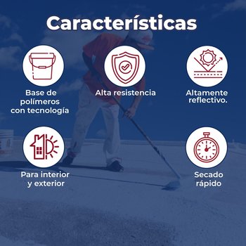 Impermeabilizante acrilico Fester Acriton Hibrido19L