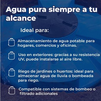 Cisterna Rotoplas Sin Equipo 5000 l