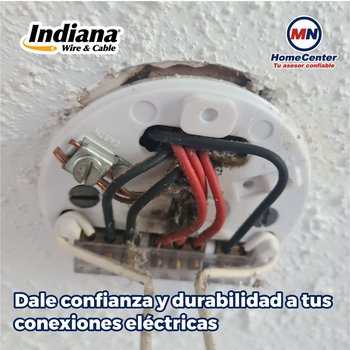 Cable Eléctrico Blanco Rollo de 100 M Calibre 12 THW-LS