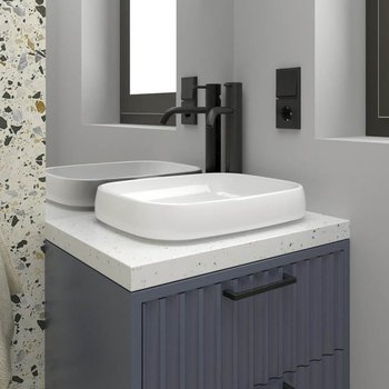 Lavabo sobreponer Danubio blanco Foncer