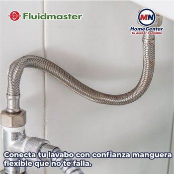 Manguera Para Lavabo Flexible FulidMaster ½ x ½ x 50 cm