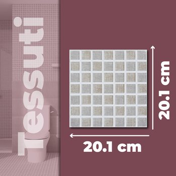 Piso Tessuti Mix Antiderrapante Vitromex 20.1x20.1 cm