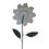 Estaca decorativa p/jardín figura Girasol doble pétalo 1.06 cm