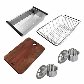 Fregadero Kele Acero inoxidable 83X48X25 CM Empotrar/Submontar