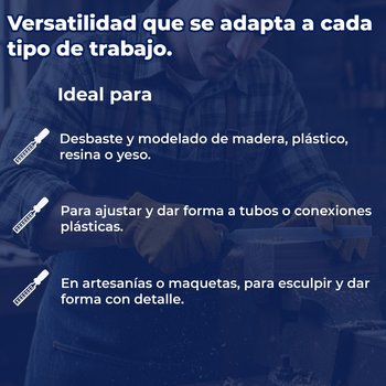 Lima Escofina Bastarda Truper Media Caña 8 pulg