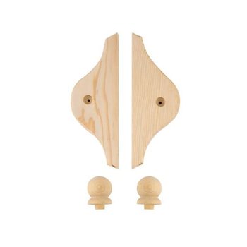 Ménsula Pino 22 mm 7/8 Cortinero Mariposa