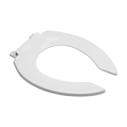 Asiento Sanitario Helvex Alargado sin Tapa Blanco AF-1