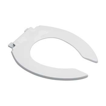 Asiento Sanitario Helvex Alargado sin Tapa Blanco AF-1