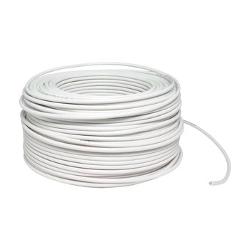 Cable Eléctrico Blanco 100 M Cal 8 THW-LS