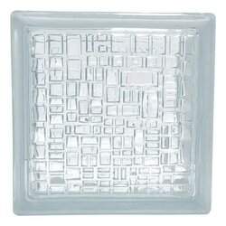 Vidrio Block Mosaico Foncer 19x19x8 cm
