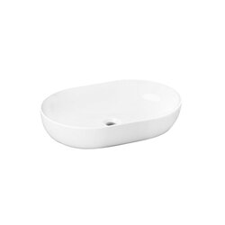 Lavabo Blanco de Sobreponer Sin Rebosadero Helvex LV Nari Lavabo Blanco de Sobreponer Sin Rebosadero Helvex LV Nari