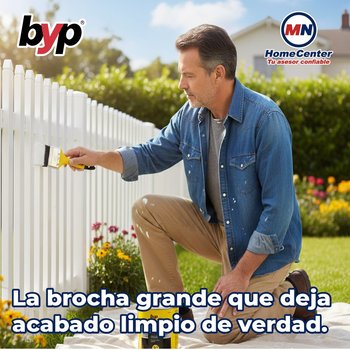 Brocha Byp de cerda natural La Buena 3” pulgadas