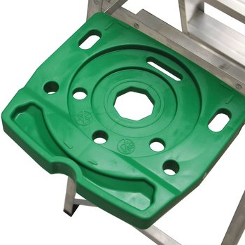 Escalera Tijera Aluminio 2.44 M 7 Peldaños 175 KG
