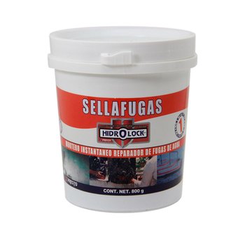 Mortero Reparador Hidrolock Sella Fugas 1 Minuto 800 gr