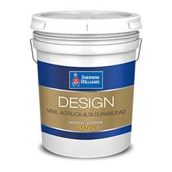 Pintura Vinil Acrílica Satinada Design Blanca 19 L