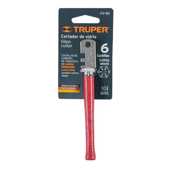 Cortador Vidrio Truper 6 Cuchillas