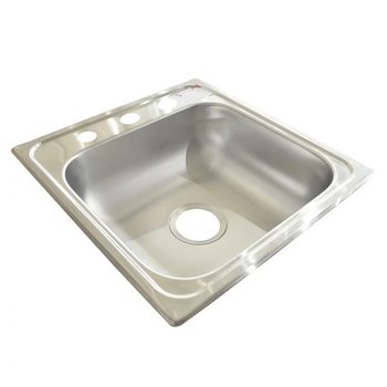 Fregadero M10 marca Eb Técnica 38 x 38 cm 1 tina