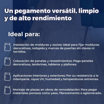 Pegamento High Tack Carpintería Carpenters 1 Kg