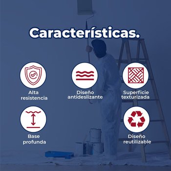 Charola Byp Para Rodillo 9 Pulgadas Uso Profesional