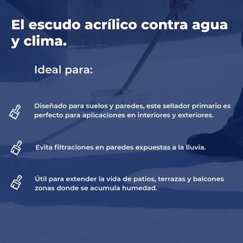 Resanador Acrílico Acriton Fester 4 L