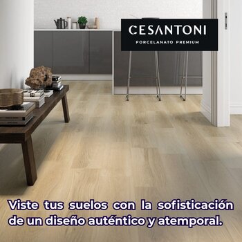 Piso Tipo Madera Elkwood Cesantoni 20x60 cm