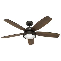 Ventilador De Techo Channelside Hunter 52 Pulgadas Con Luz
