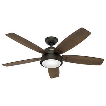 Ventilador De Techo Channelside Hunter 52 Pulgadas Con Luz
